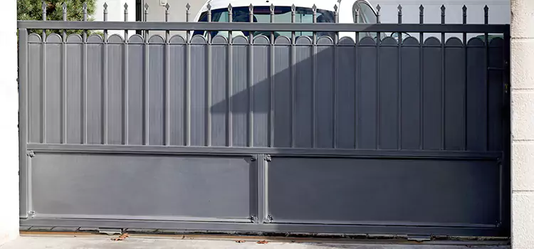 Metal Driveway Gate Installation Moorpark
